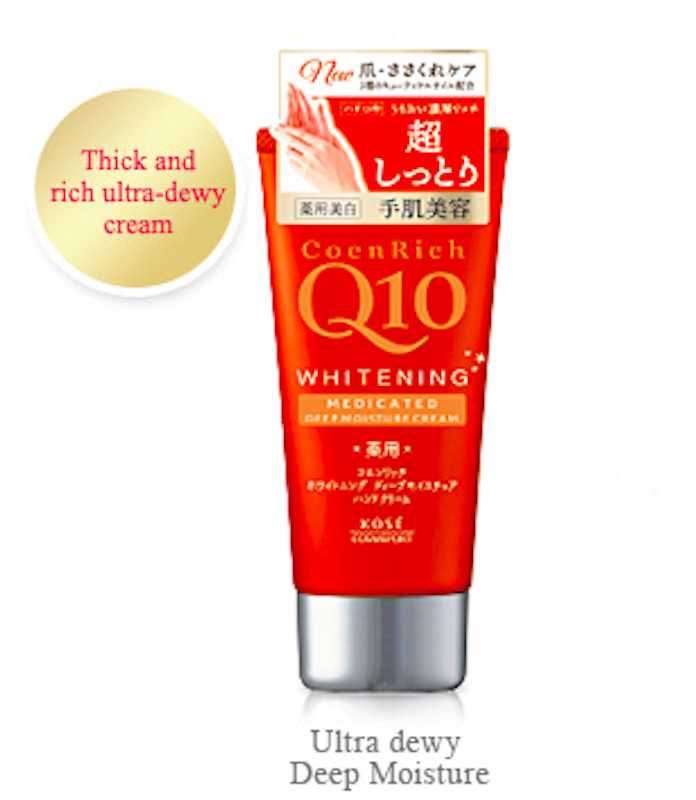 Kem Dưỡng Trắng Tay Q10 CoenRich Medicated Whitening Deep Moisture 2