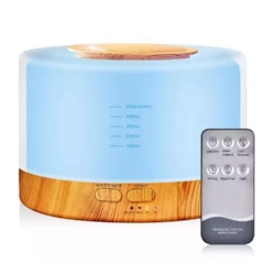 Máy Khuếch Tán Tinh Dầu Hình Tròn Kèm Remote