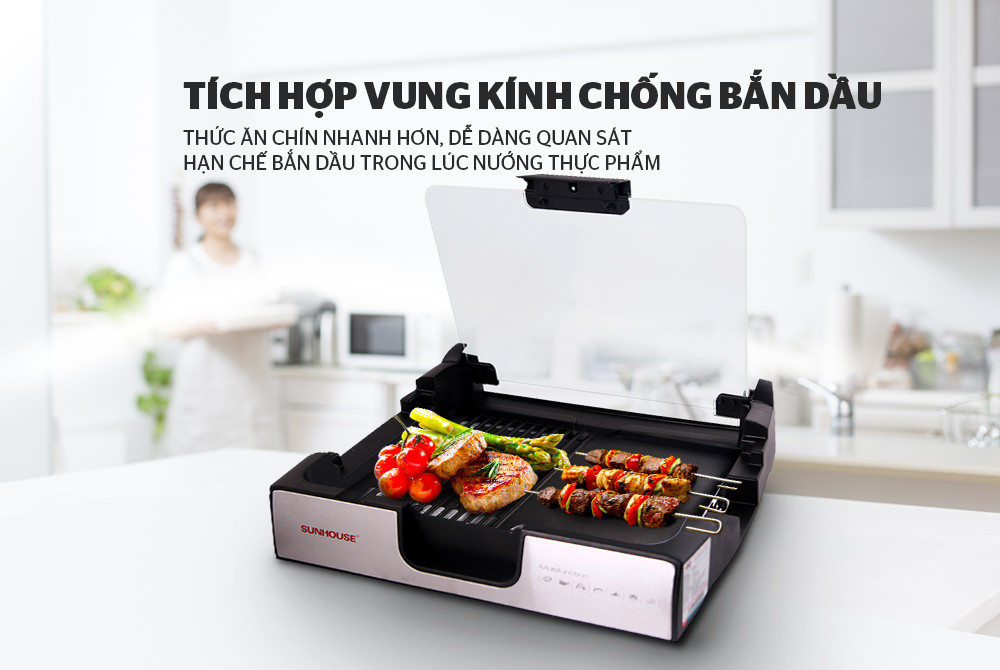 Bếp Nướng Điện Sunhouse 3