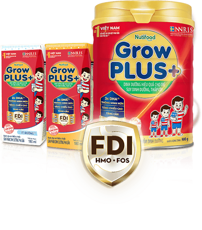 Sữa Bột NutiFood GrowPLUS+ 1