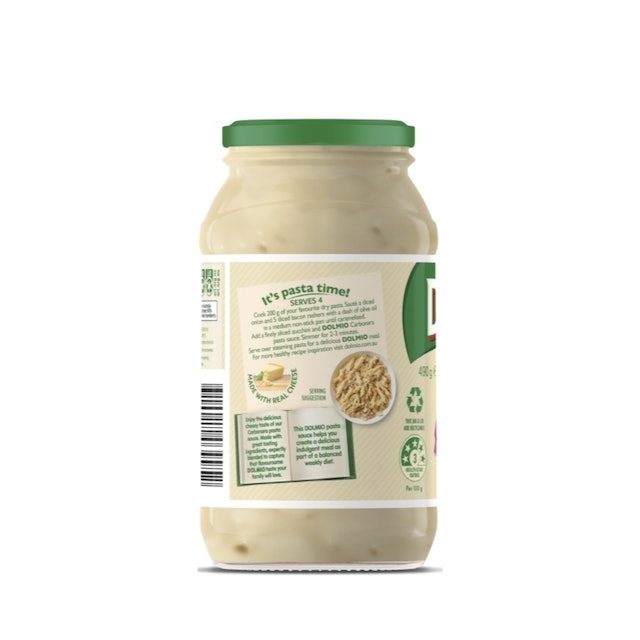Sốt Mì Ý Carbonara Creamy Dolmio 2