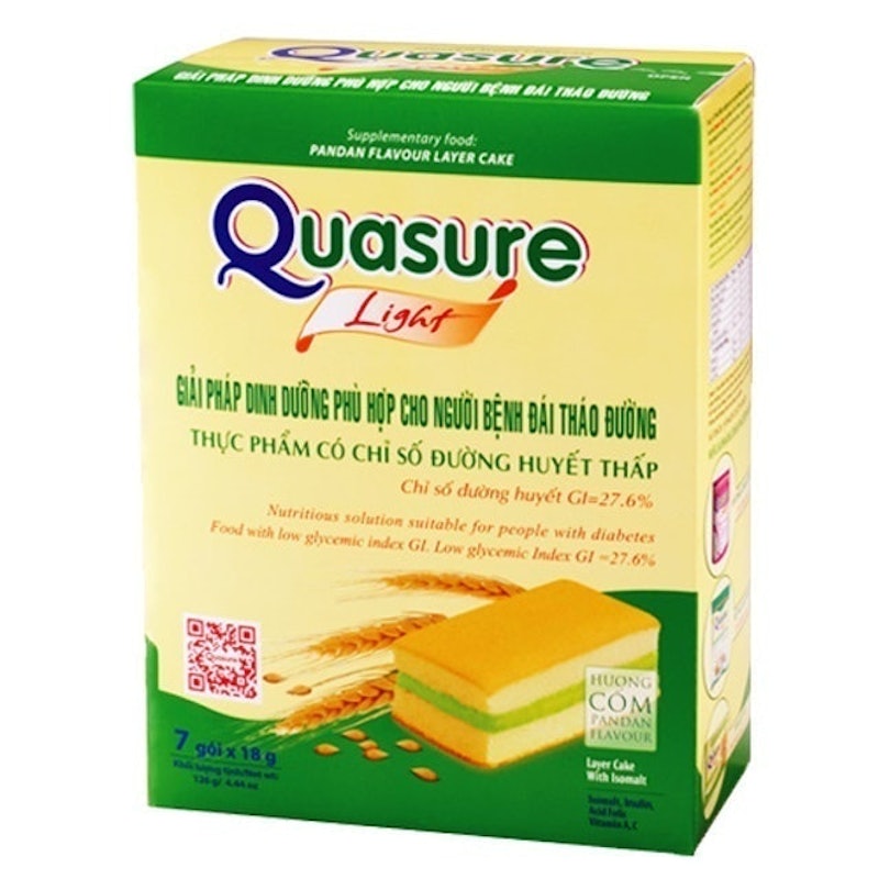 Bánh Bông Lan Quasure Light Cốm 1