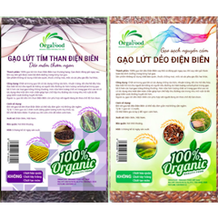 Gạo Lứt Dẻo Điện Biên Orgafood