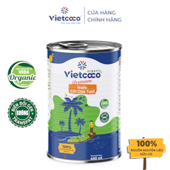 Nước Cốt Dừa Vietcoco Organic Coconut Cream