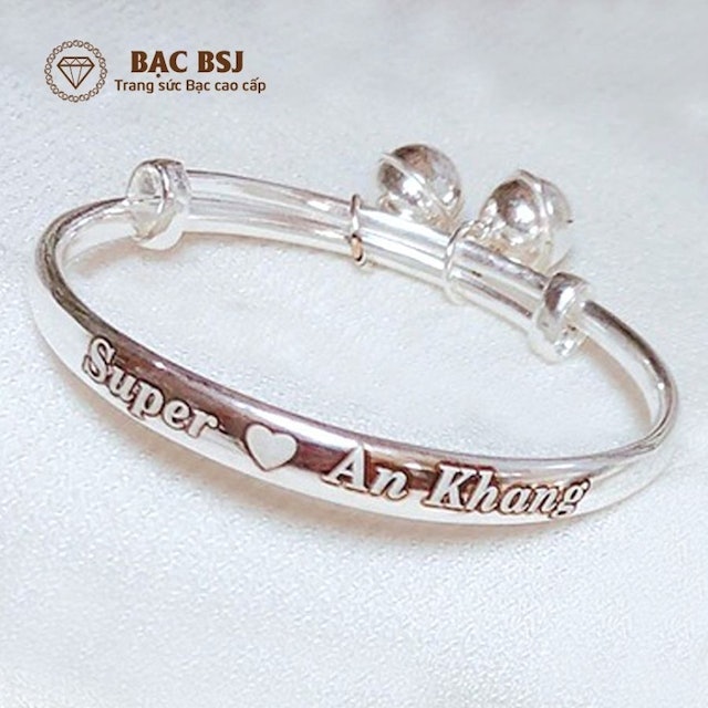 Vòng Tay Bạc Cho Bé Sơ Sinh  1