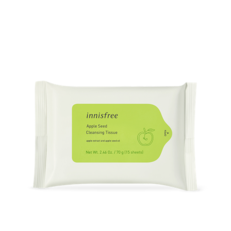 Khăn Ướt Tẩy Trang Táo Xanh Innisfree 1