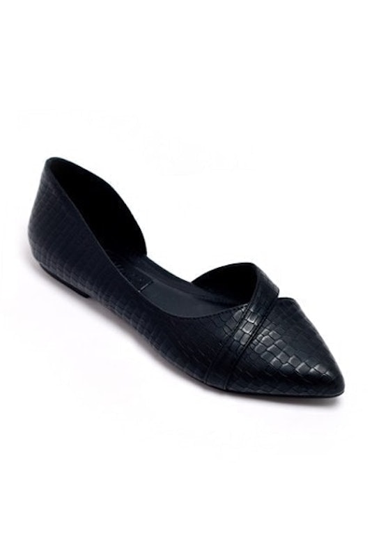 Giày Búp Bê Hở Eo Merly 1266 1