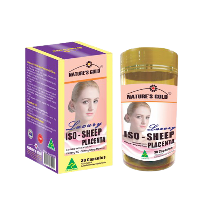 Viên Uống ISO Sheep Placenta 1