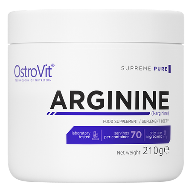 Thực Phẩm Bổ Sung Tăng Sức Mạnh và Phục Hồi Cơ Ostrovit Arginine 210g 1