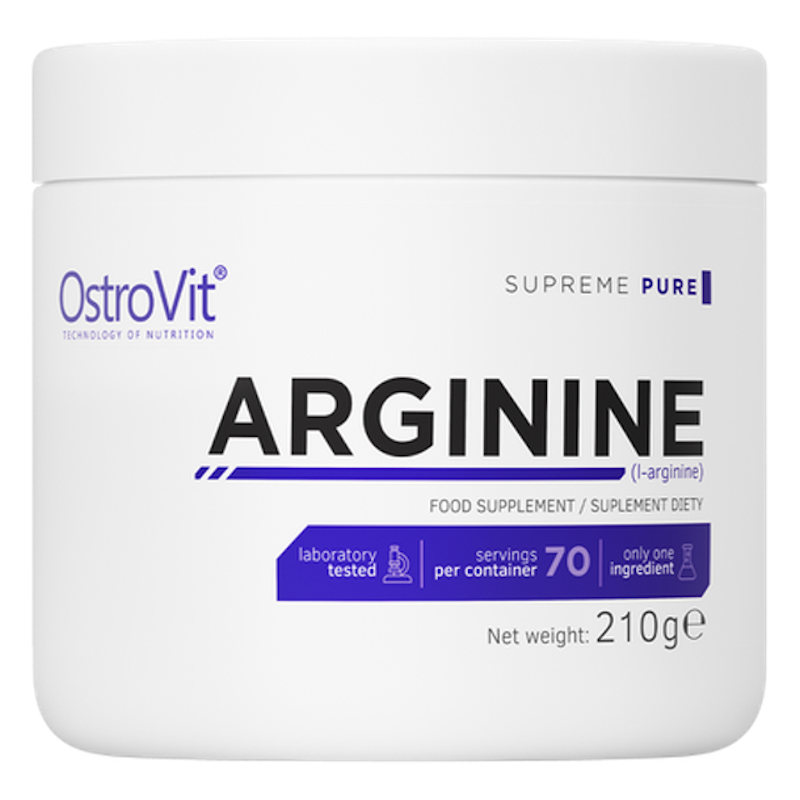 Thực Phẩm Bổ Sung Tăng Sức Mạnh và Phục Hồi Cơ Ostrovit Arginine 210g 1