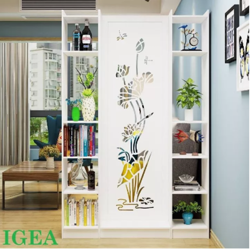 Vách Ngăn Hoa Sen Liền Kệ IGA 1