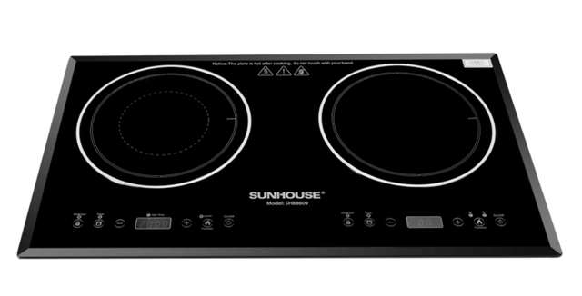 Bếp Đôi Điện Từ Hồng Ngoại SUNHOUSE 1
