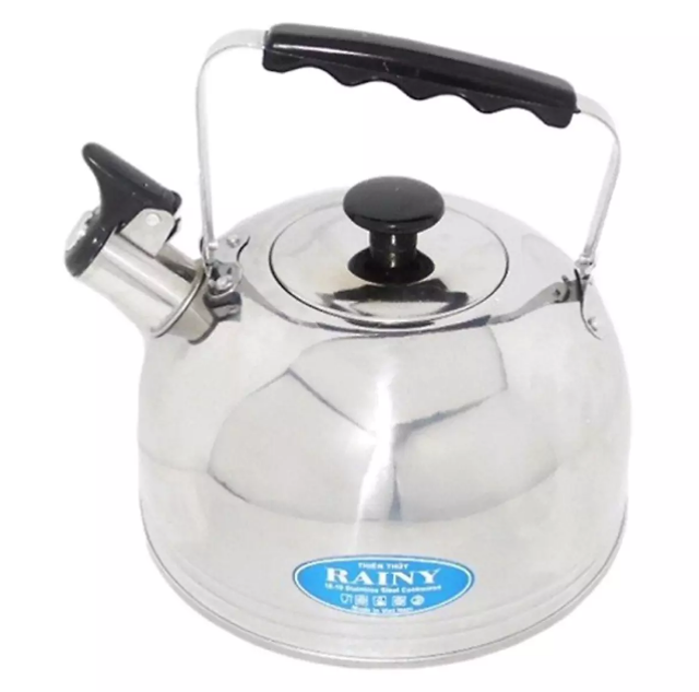 Ấm Đun Nước Inox Bạc Rainy 1