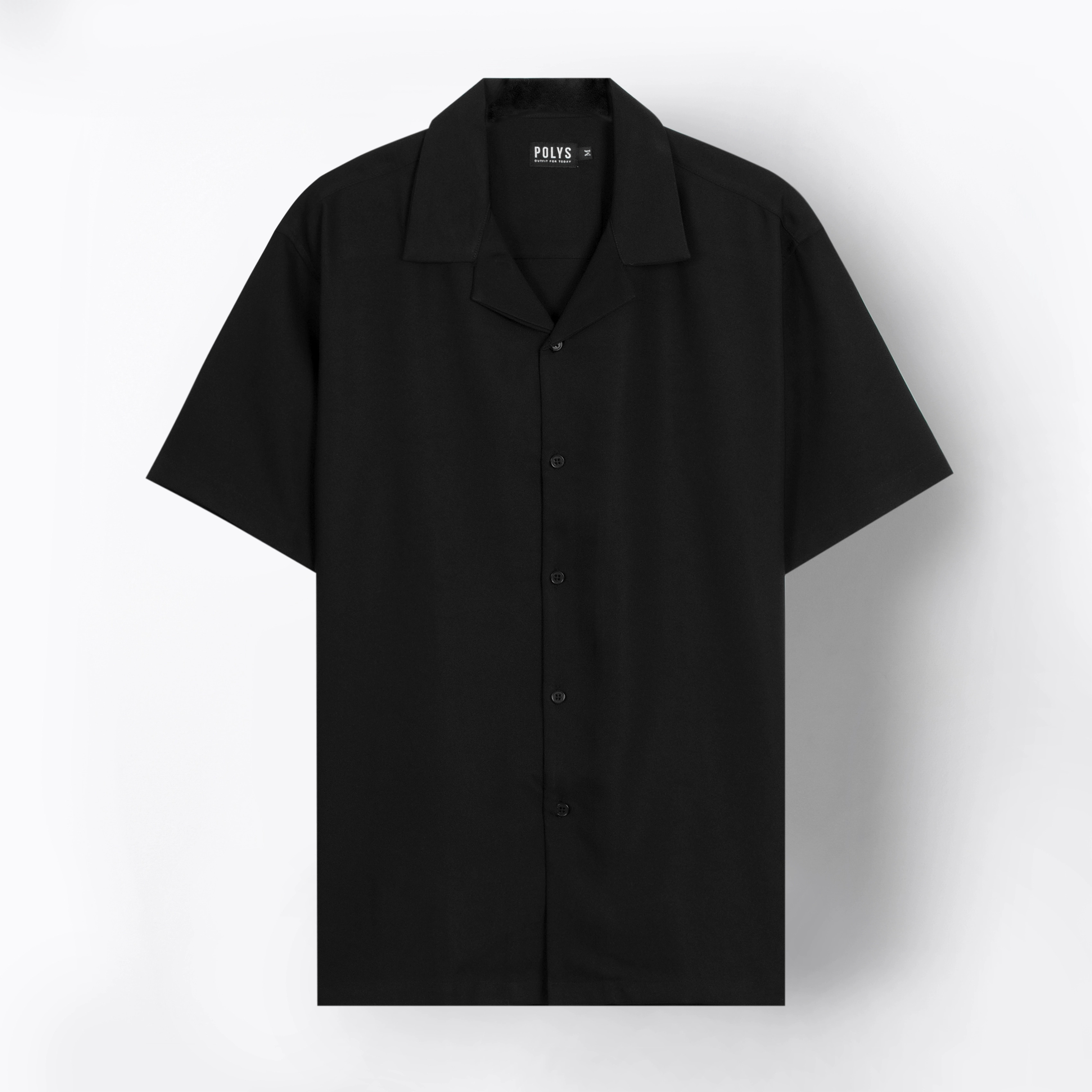 Áo Sơ Mi Tay Ngắn Cổ Vest Cuban Shirt 2