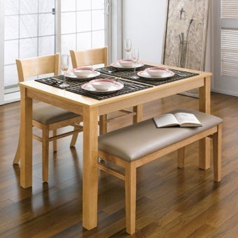 Bộ Bàn Ăn Ghế Băng 4 Chỗ Ulsan 1