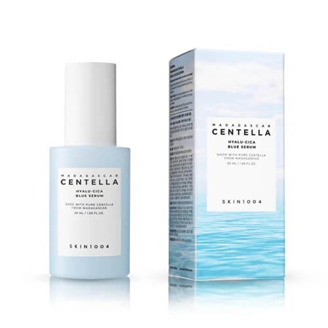 Tinh Chất Rau Má Cấp Ẩm Madagascar Centella Hyalu-Cica Blue Serum 1