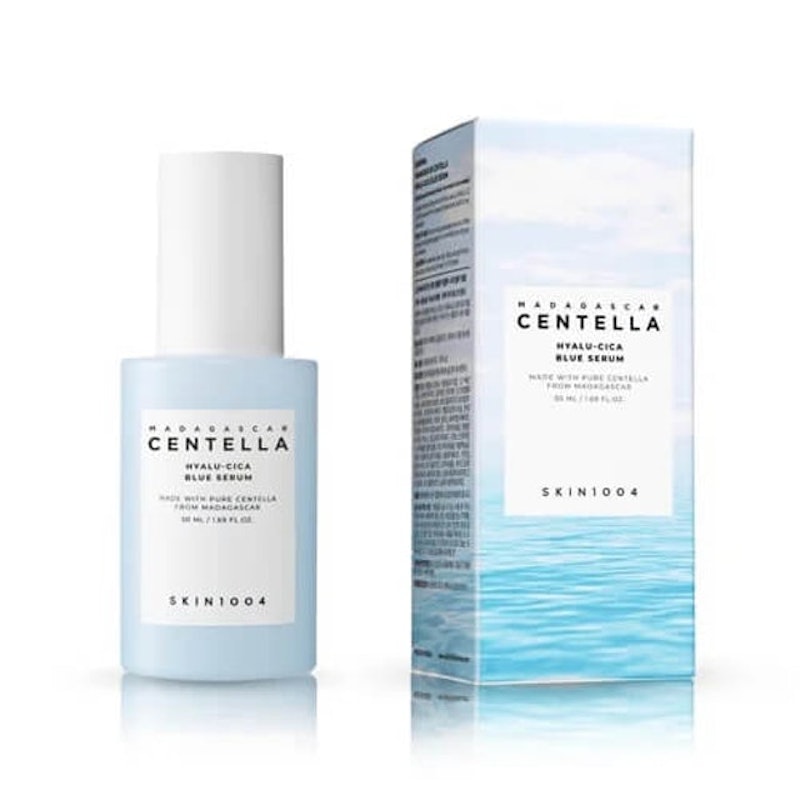 Tinh Chất Rau Má Cấp Ẩm Madagascar Centella Hyalu-Cica Blue Serum 1