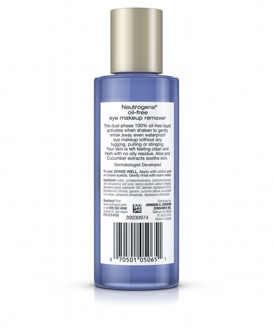 Tẩy Trang Mắt Neutrogena Gentle Oil-Free Liquid Eye Makeup Remover 2