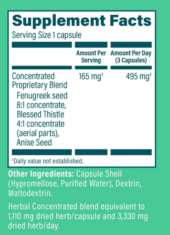Viên Uống Lợi Sữa Upspring Milkflow Fenugreek And Blessed Thistle 3