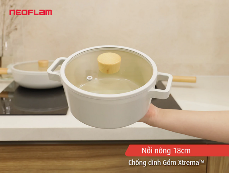 Bộ Nồi Chảo Fika 3 Món Neoflam 4