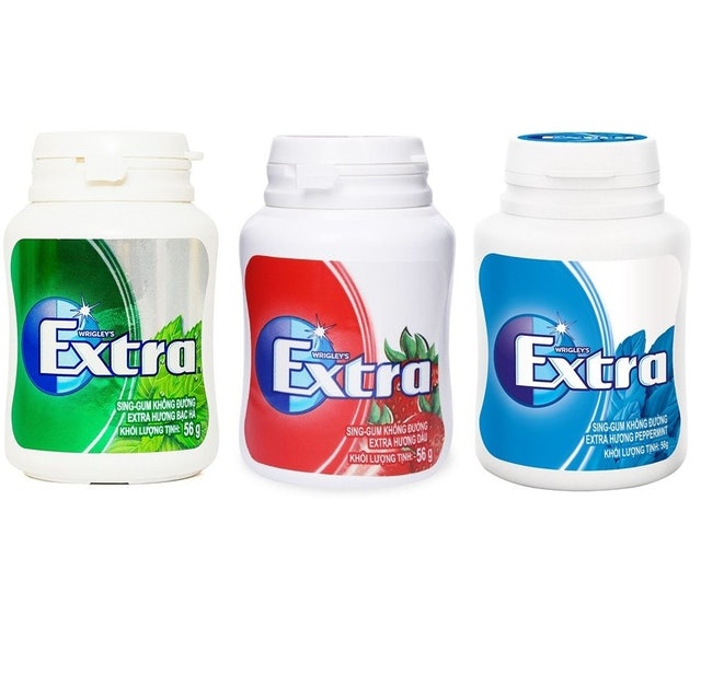 Kẹo Cao Su Không Đường Extra 1