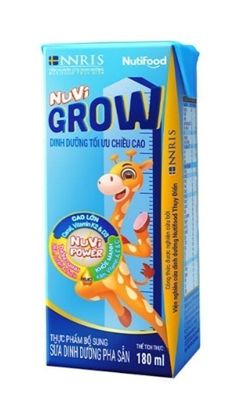 Sữa Tăng Chiều Cao Cho Bé Nuvi Grow 1