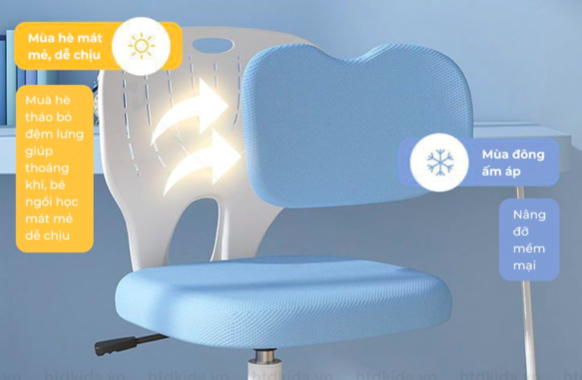 Ghế Ngồi Học Ergonomic HTDkids 4