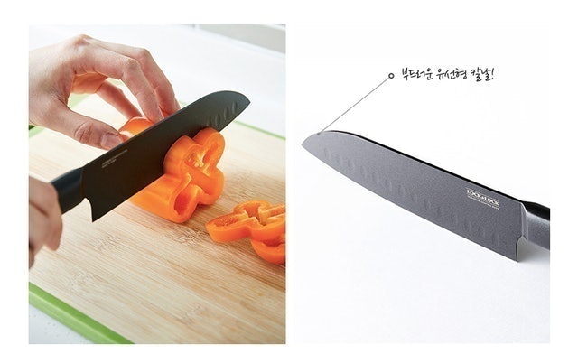 Dao Santoku Phủ Chống Dính 3