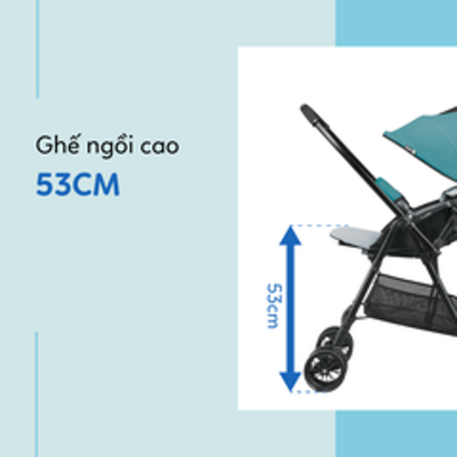 Xe Đẩy Gấp Gọn Combi NEYO 3