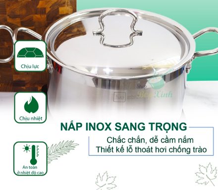 Nồi Inox 430 3 Đáy Fivestar 4