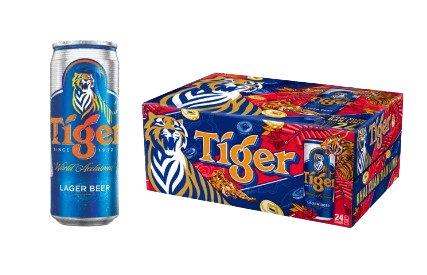 Bia Tiger Lager Xanh 2