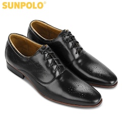 Giày Nam Da Bò Cao Cấp SUNPOLO SUMU0038