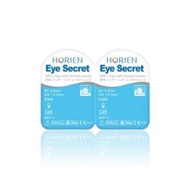 Kính Áp Tròng 1 Ngày Không Màu Eye Secret 2