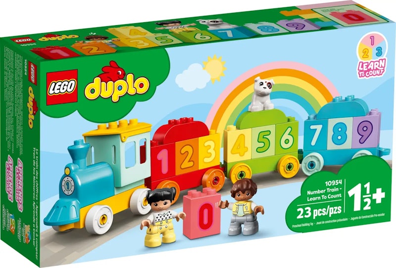 Lego Duplo Tàu lửa học đếm số 2