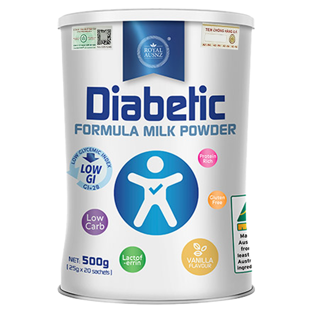 Sữa Royal Ausnz Diabetic Formula Milk Powder 1