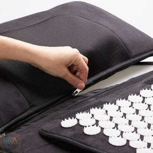 Đệm Massage Toàn Thân Có Gối Xoa Bóp Hồng Ngoại Lanaform Delight 2