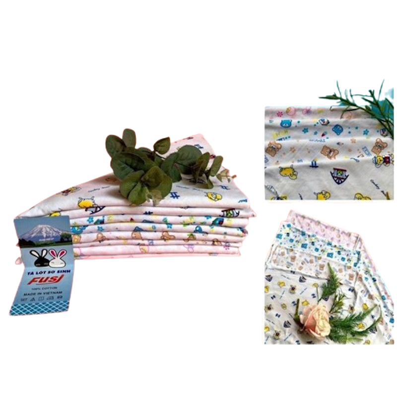 Tã Vải Tam Giác Cotton 3