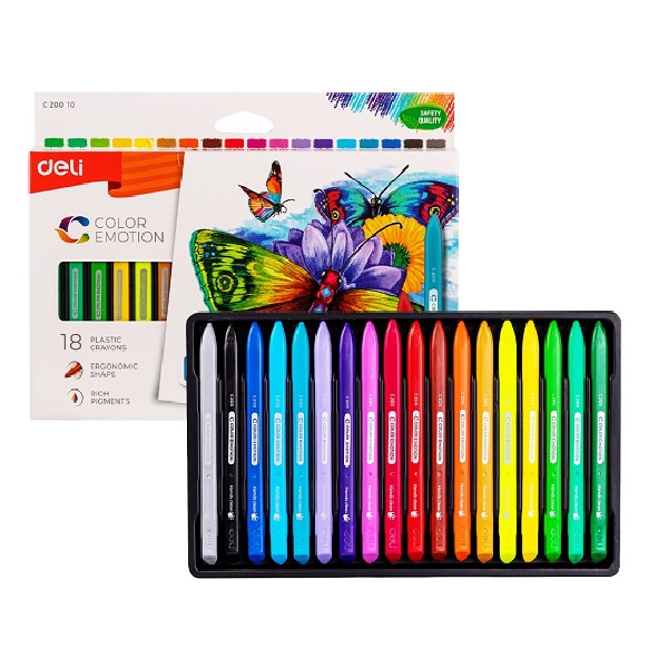 Màu Sáp Hữu Cơ Deli  2