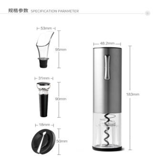 Bộ Dụng Cụ Mở Chai Rượu Vang Tự Động 4 in 1 2