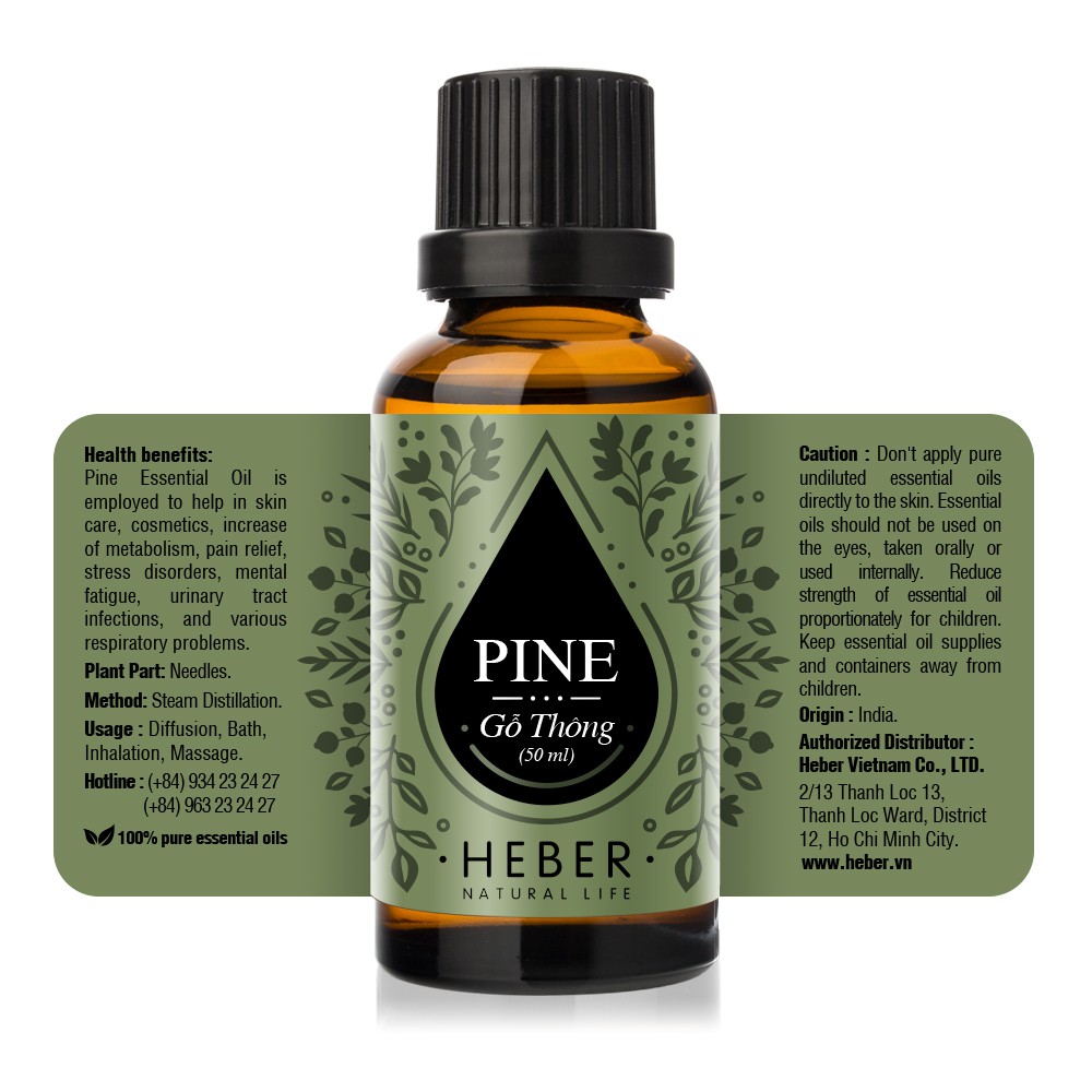 Tinh Dầu Heber Natural Life 5
