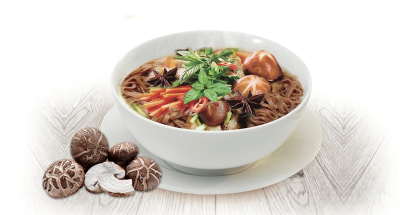 Phở Gạo Lứt Nấm Hương 2