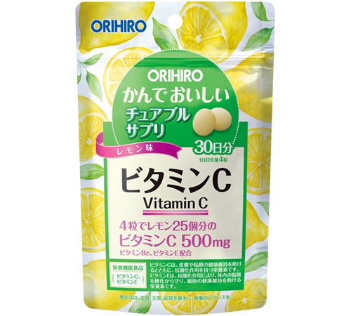 Kẹo Nhai Vitamin C Orihiro 1