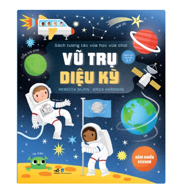 Sách Tương Tác Vừa Học Vừa Chơi - Vũ Trụ Diệu Kỳ 1