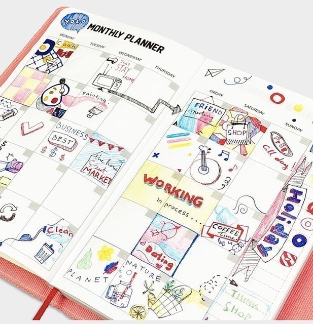 Sổ Planner Camelia 2