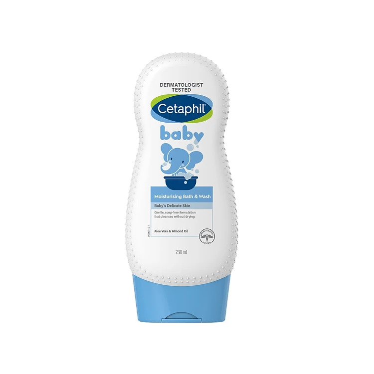 Sữa Tắm Gội Cetaphil Baby Wash & Shampoo 3