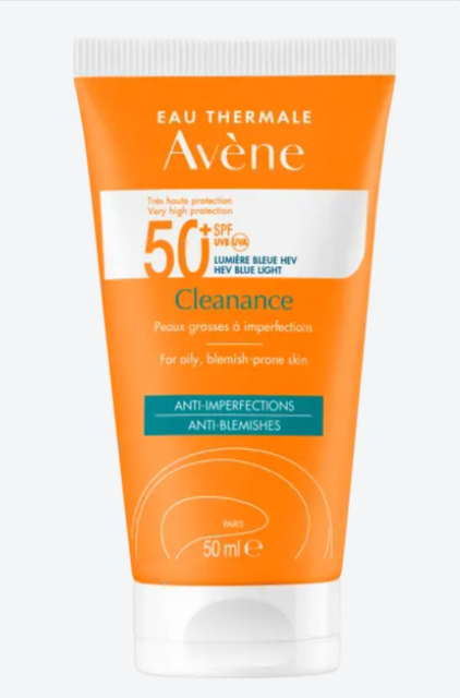 Kem Chống Nắng Phổ Rộng Avene Cleanance SPF 50 1