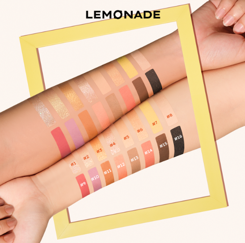 Lemonade Aesthetic Eyeshadow Palette Version 2 3