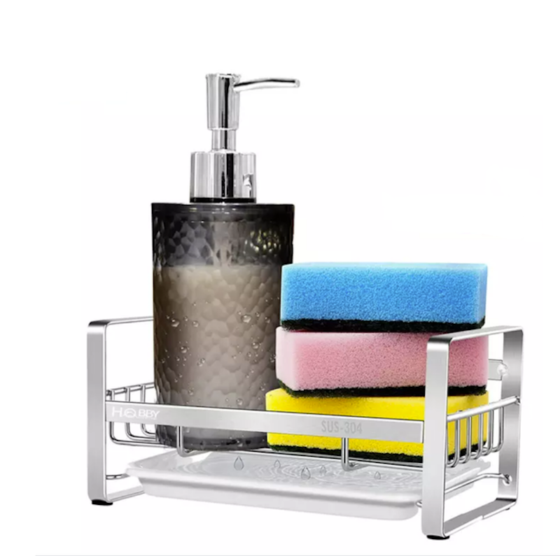 Kệ Inox Đựng Giẻ Rửa Bát 1