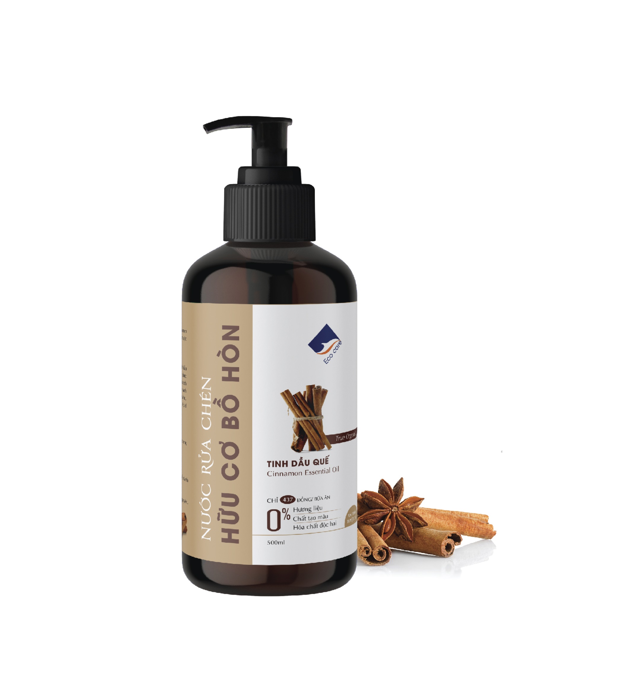 Nước Rửa Chén Hữu Cơ Bồ Hòn Ecocare 2