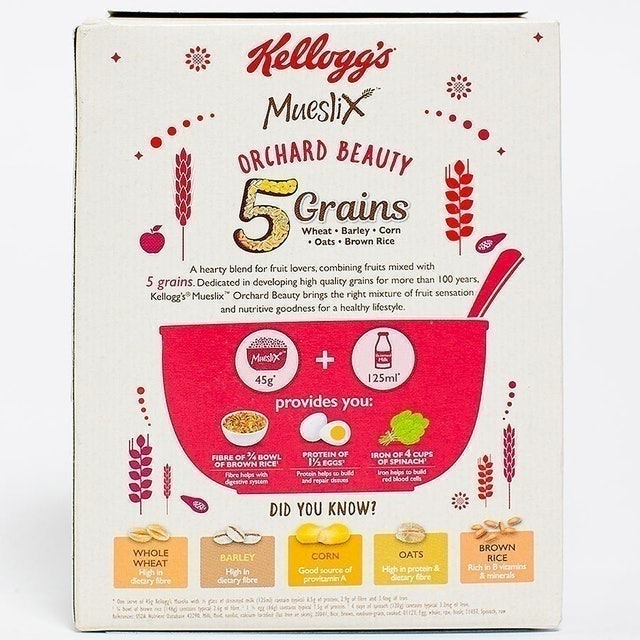Muesli Kellogg's Mueslix Orchard Beauty 2